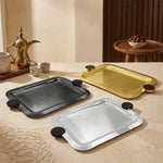 صينية تقديم مستطيلة - كبير