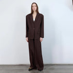 جاكيت نسائي بياقة ٧