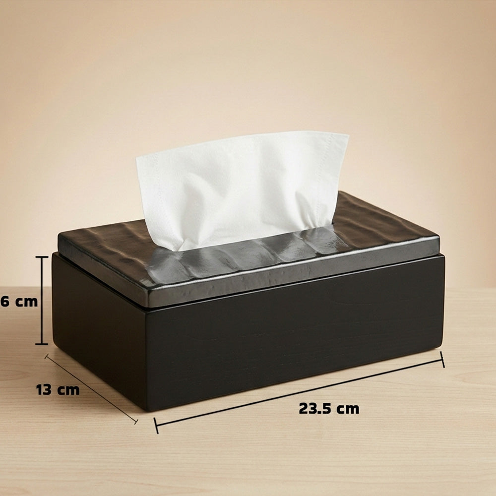 علبة مناديل أنيقة