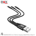 كابل شحن هاربور 3 في 1