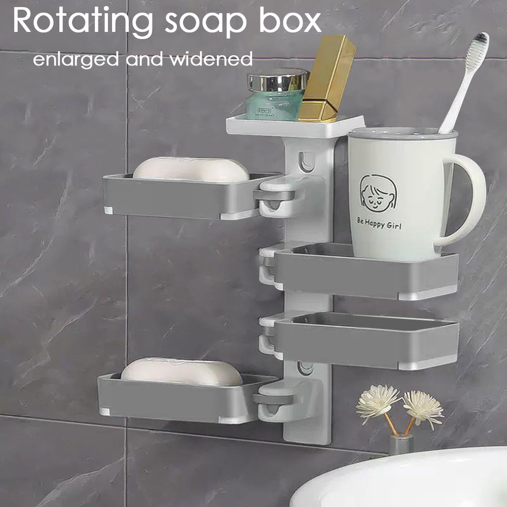 رف حمام قابل للدوران