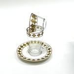 طقم استكانة وفنجان 18قطعة