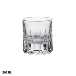 طقم أكواب زجاجية للتقديم 2قطعة