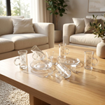 طقم استكانة وفنجان 18قطعة