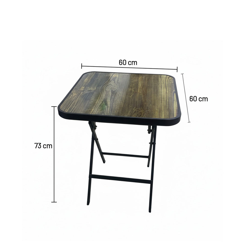 طاولة مربعة محمولة قابلة للطي