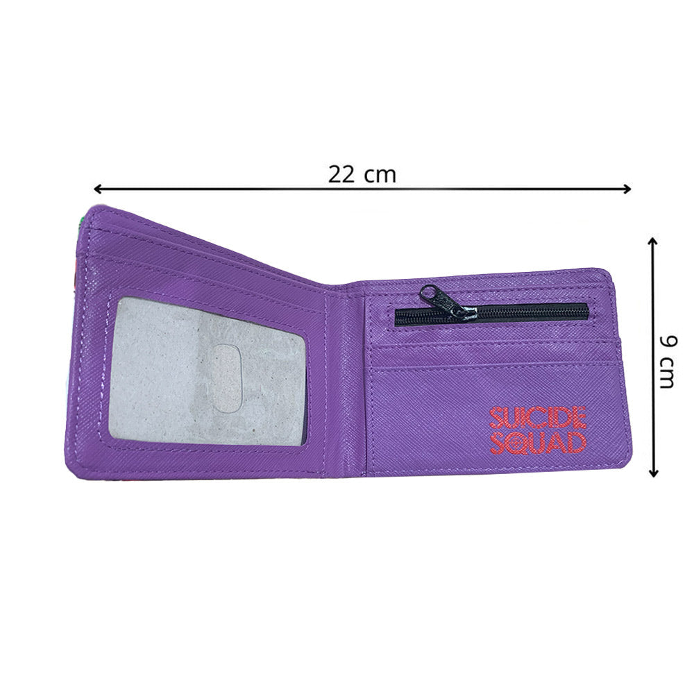 محفظة جوكر وهارلي كوين من الجلد الصناعي30