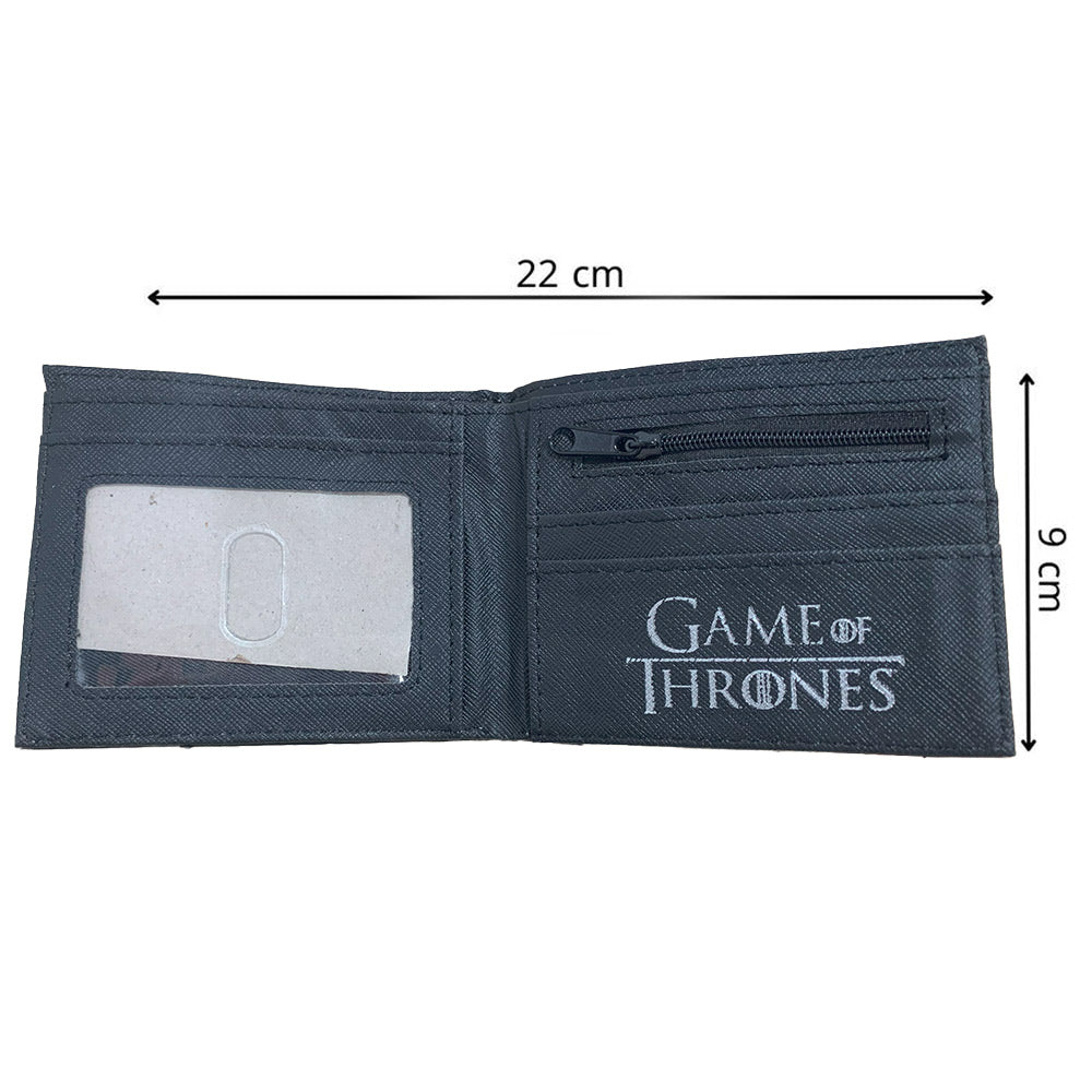 محفظة من جلد البولي يوريثان بشعار Game of Throne ثلاثي الأبعاد46