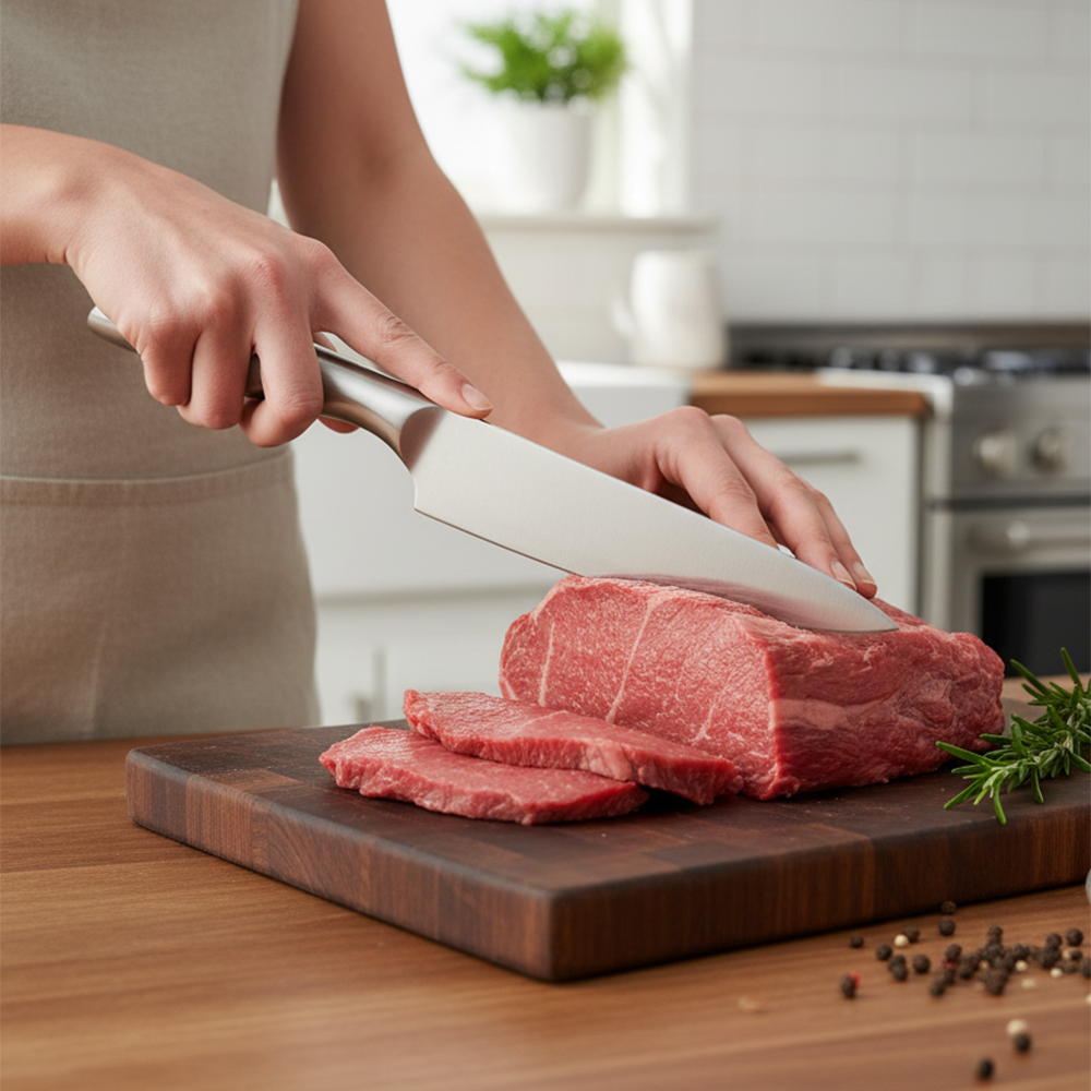 سكين مطبخ احترافية من الفولاذ