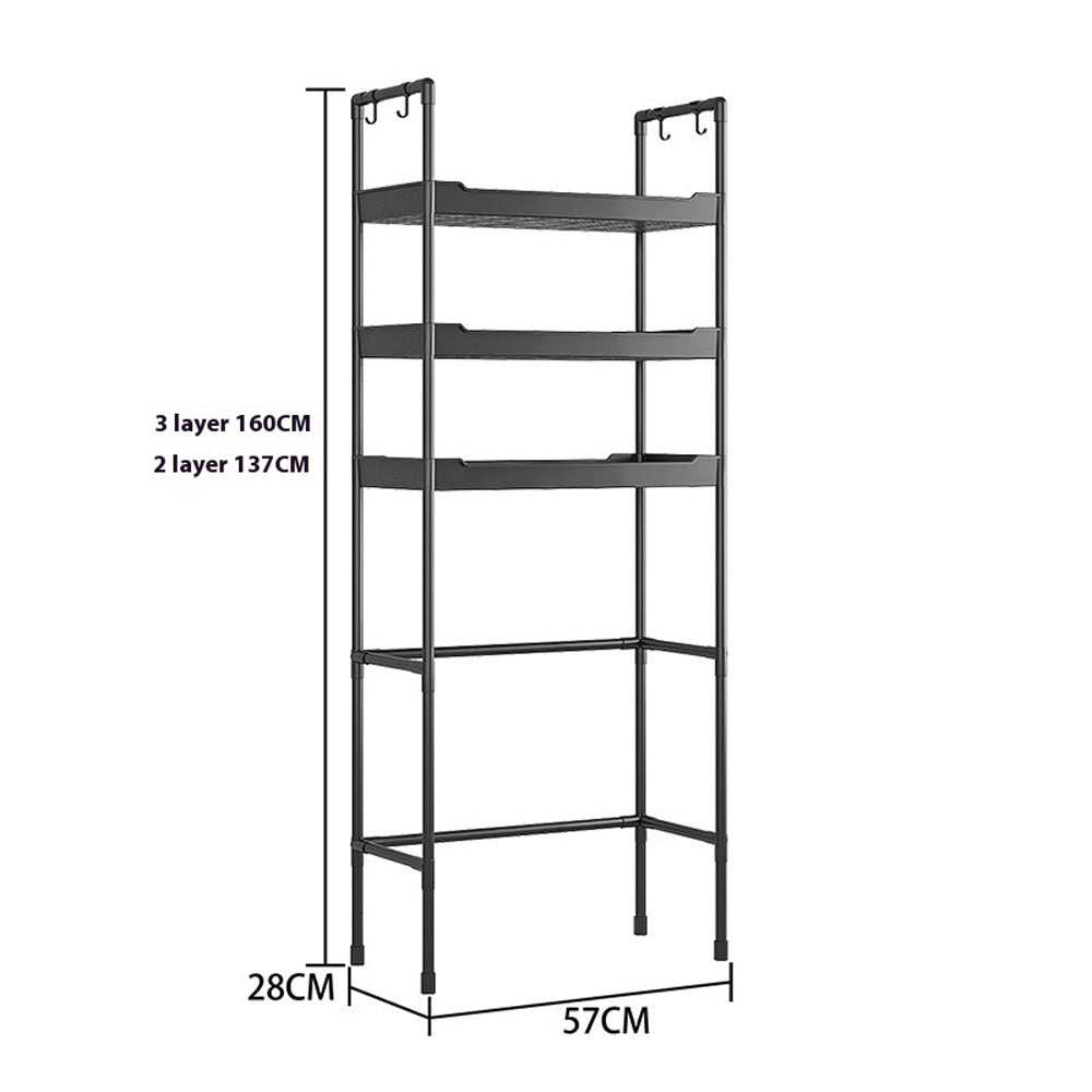 رفوف تخزين المراحيض متعددة الوظائف