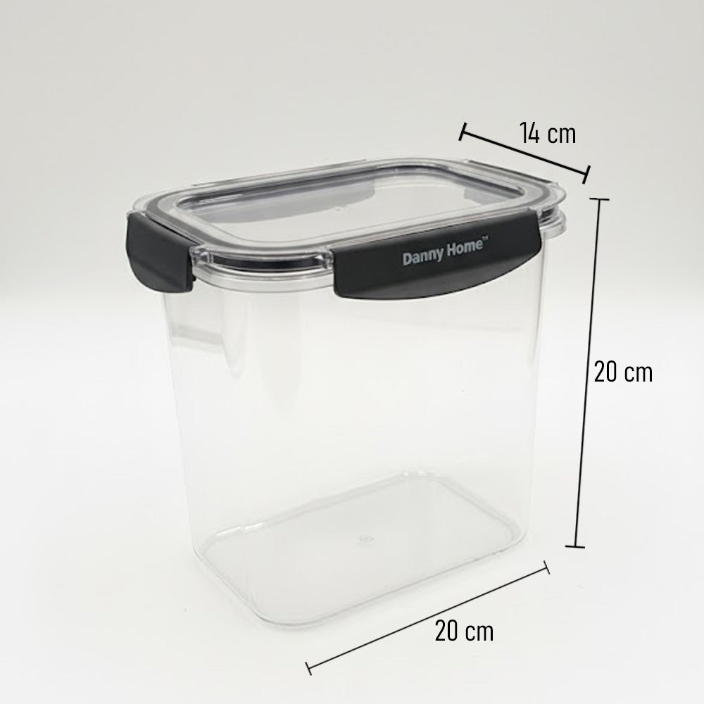 حافظة طعام بلاستيك بغطاء