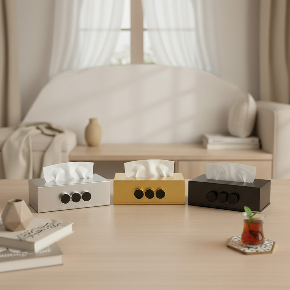 علبة مناديل عصرية