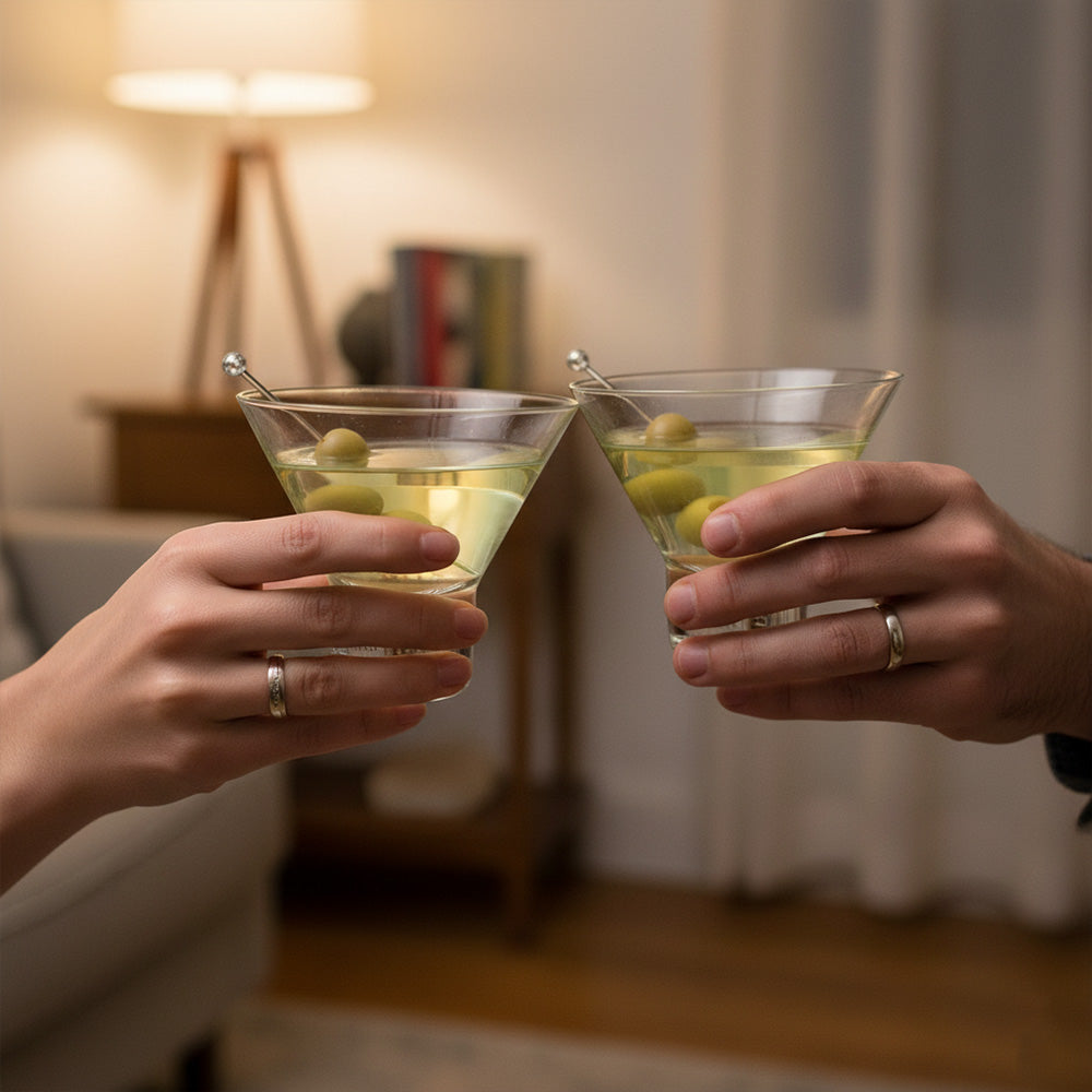 طقم أكواب قطعتين 9 سم