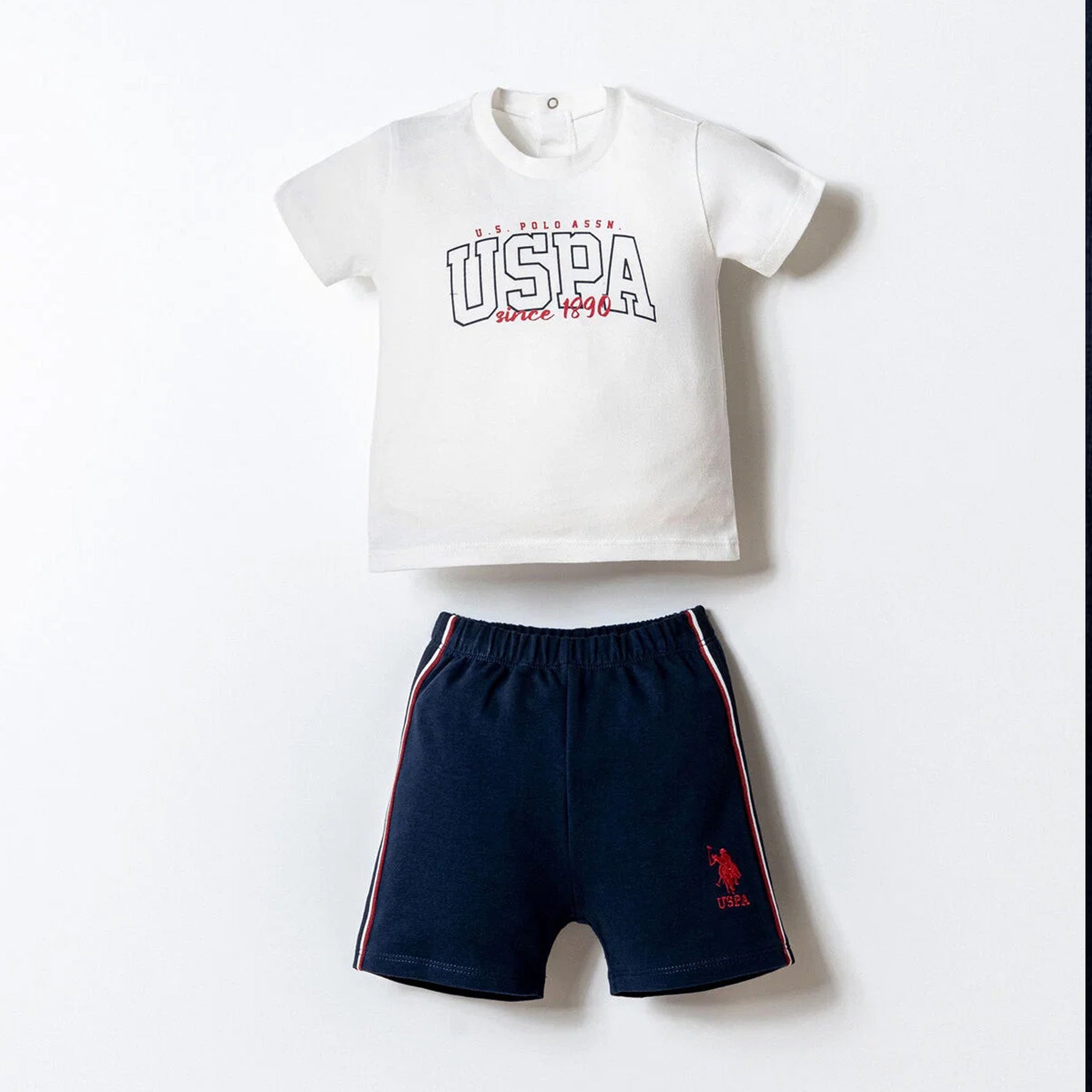 U.S POLO طقم بيبي