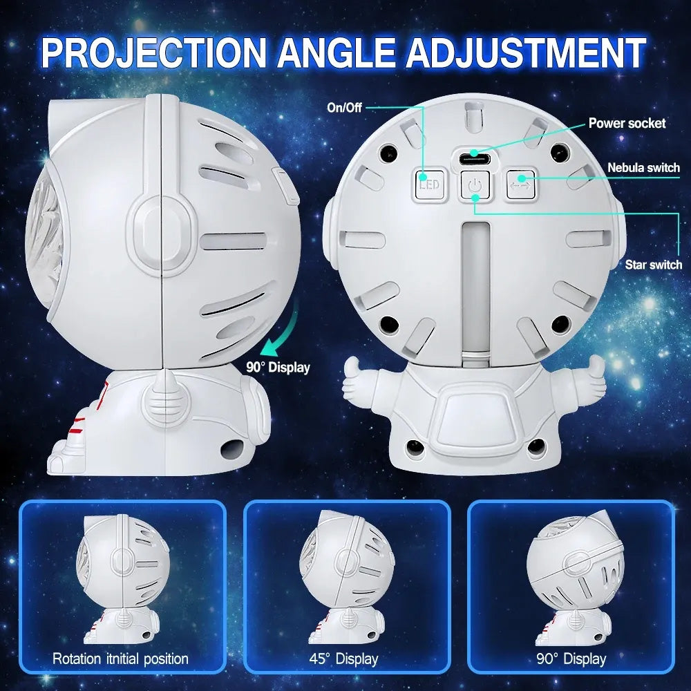 بروجيكتور إضاءة على شكل رائد فضاء