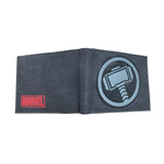 محفظة جلدية PU مطبوعة بشعار Thor 22