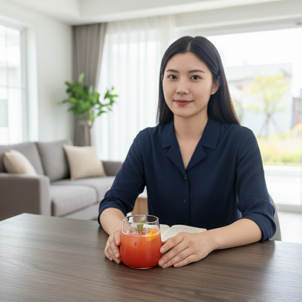 طقم أكواب زجاجية شفافة 430 مل 4 قطع