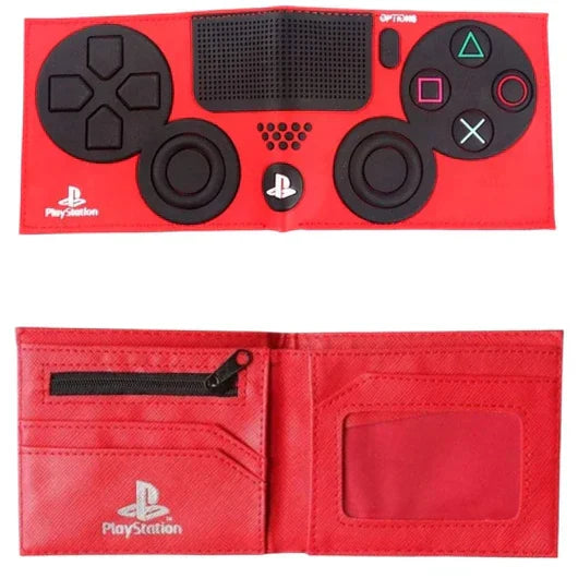 محفظة جلدية لوحدة تحكم بلاي ستيشن بالون الاحمر 3