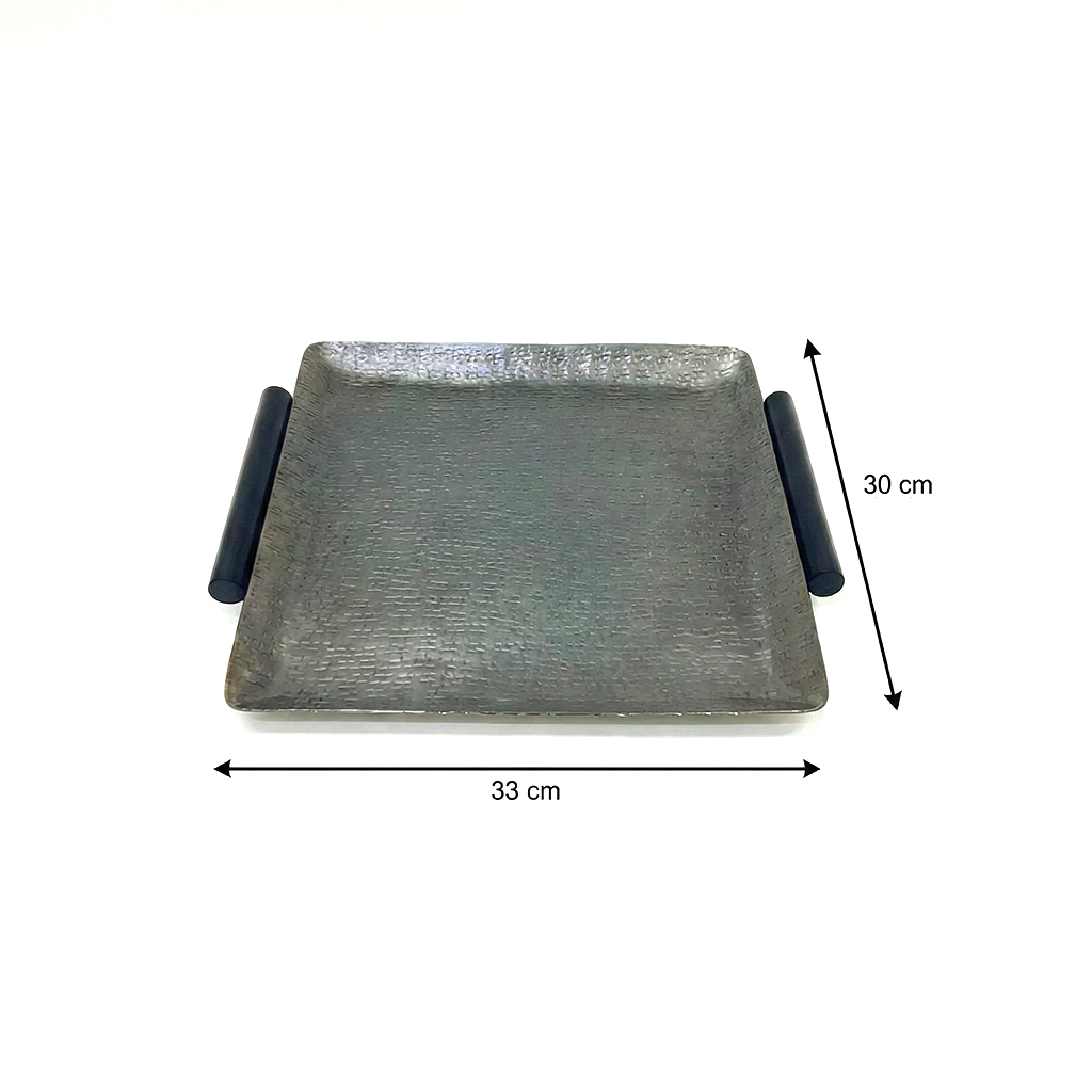 صينية تقديم صغيرة مربعة