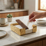 حامل مناديل مربع أنيق