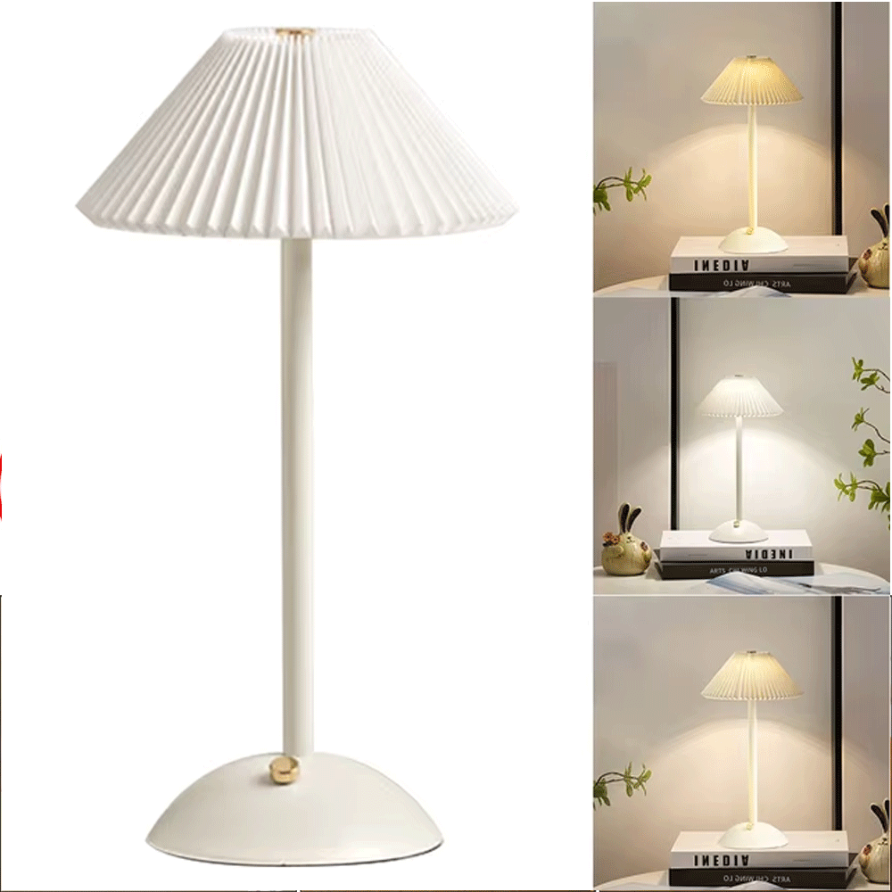 مصباح إضاءة ليد هيكل أبيض