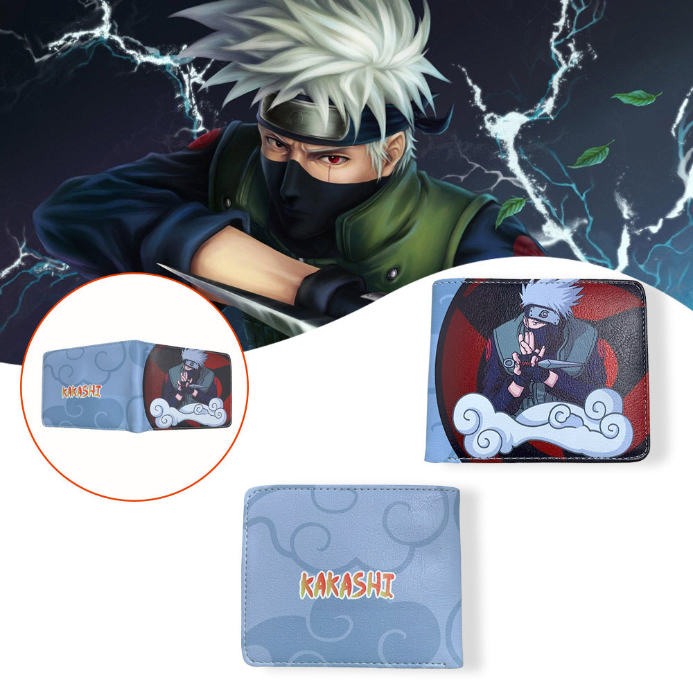 محفظة جلد PU مطبوعة من كاكاشي سينسي28