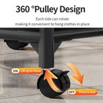 حامل ملابس دائري متحرك