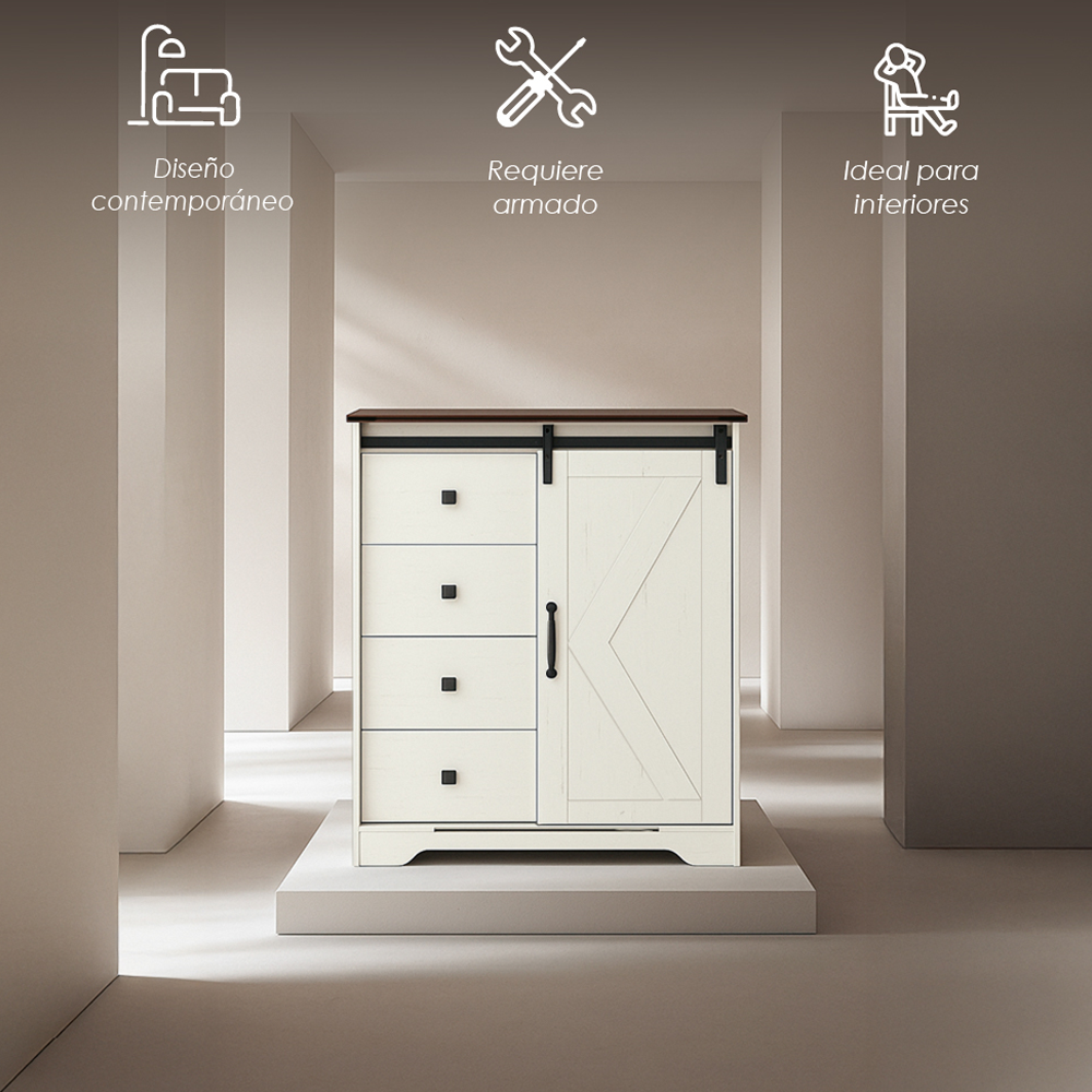 خزانة تخزين أنيقة بتصميم عصري