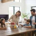 قطع من أكواب الشرب الكريستالية