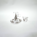 طقم استكانة وفنجان 18قطعة