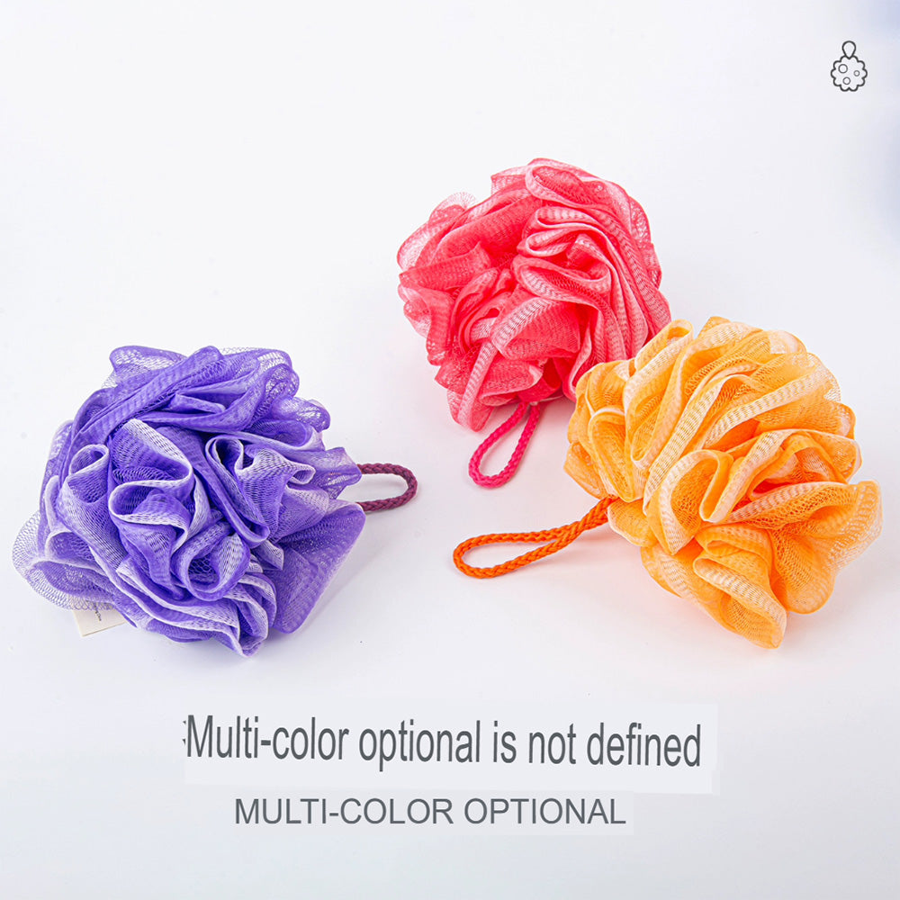 ليفة استحمام شبكية ملونة