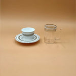 طقم استكانه وفنجان 18 قطعة