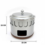 سخان طعام دائري سعة 5 لترات