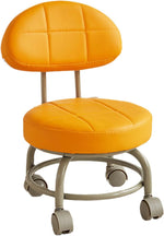 كرسي دوار منخفض مع عجلات