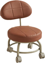 كرسي دوار منخفض مع عجلات