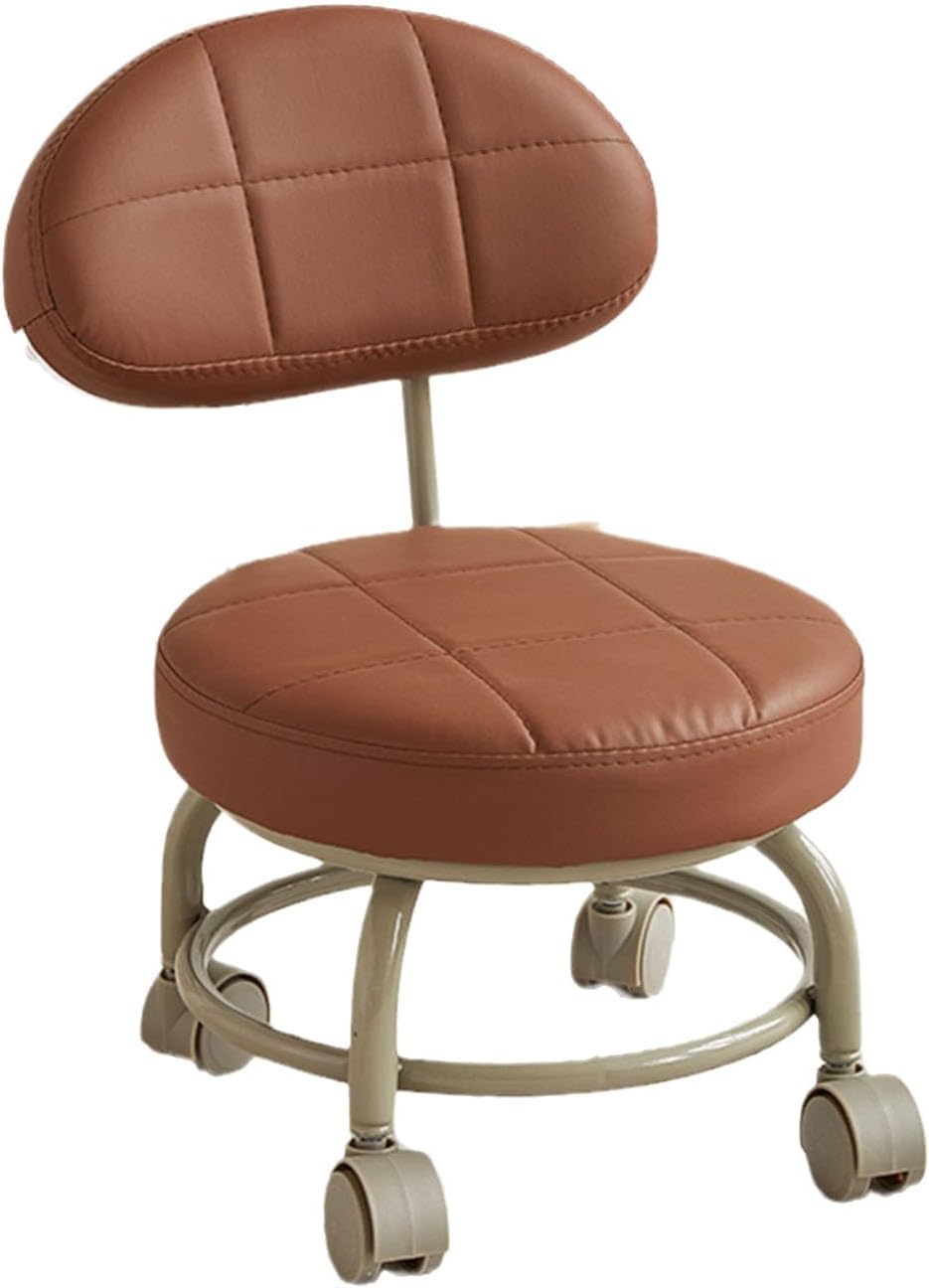 كرسي دوار منخفض مع عجلات