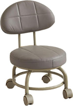 كرسي دوار منخفض مع عجلات