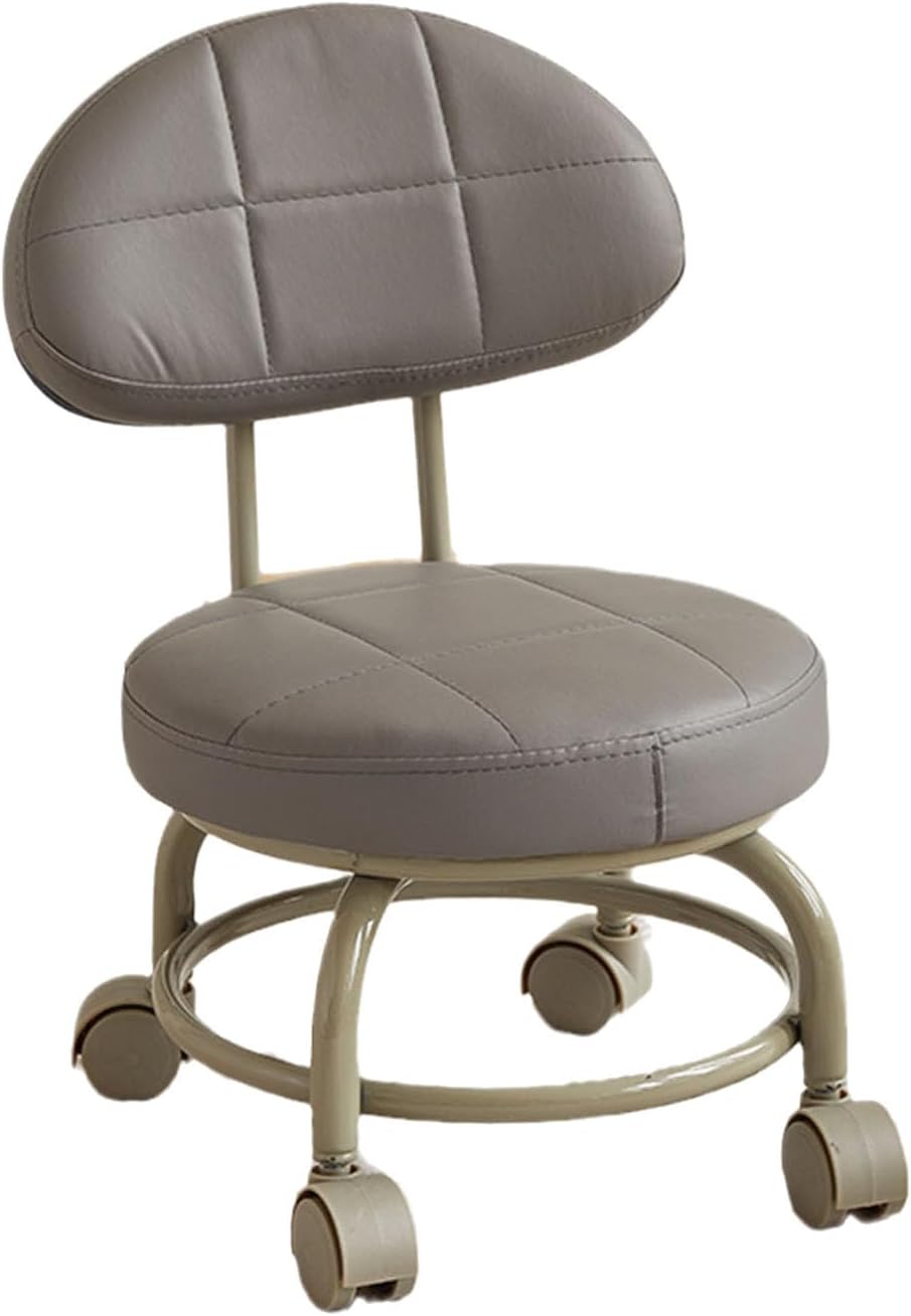 كرسي دوار منخفض مع عجلات