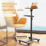 مكتب وستاند بجانب السرير قابل للتعديل