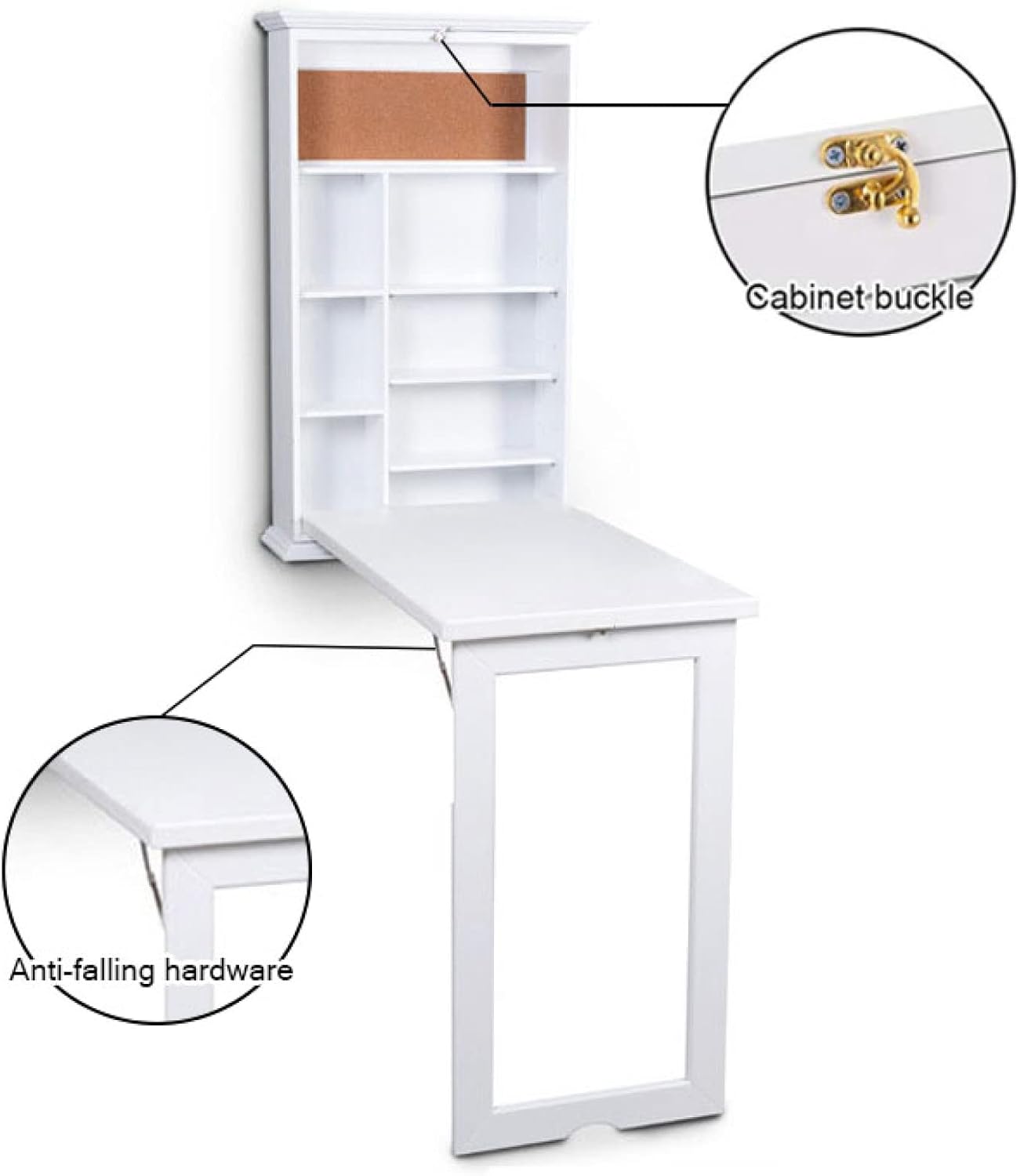 طاولة قابلة للطي غير مرئية مثبتة على الحائط