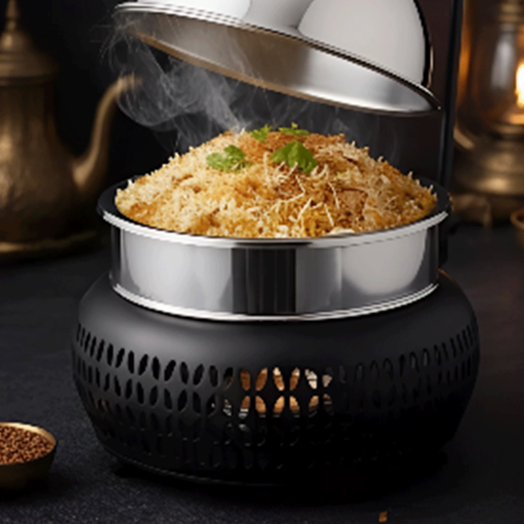 سخان طعام فاخر مع خطاف