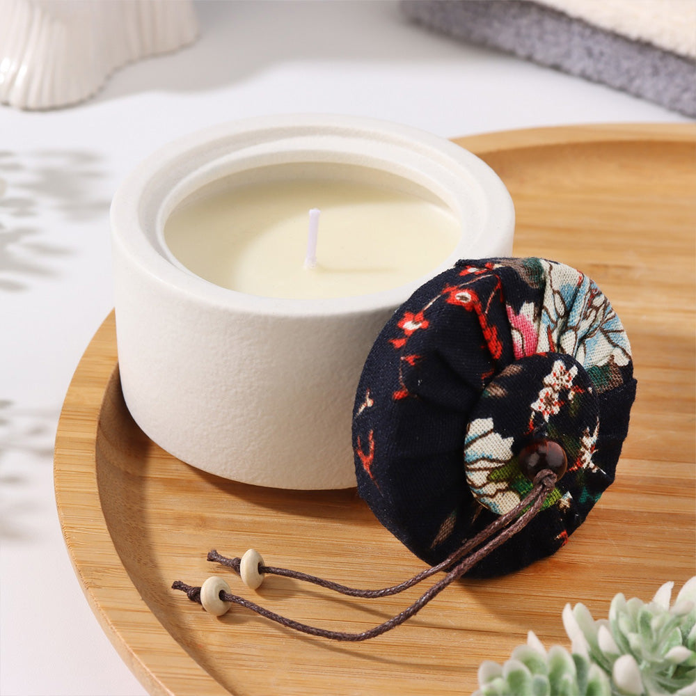 شمعة معطرة "شمع الصويا"