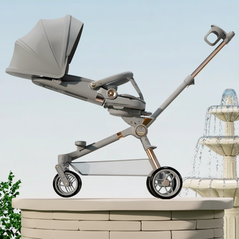 أحدث عربة أطفال بمقعد سيارة