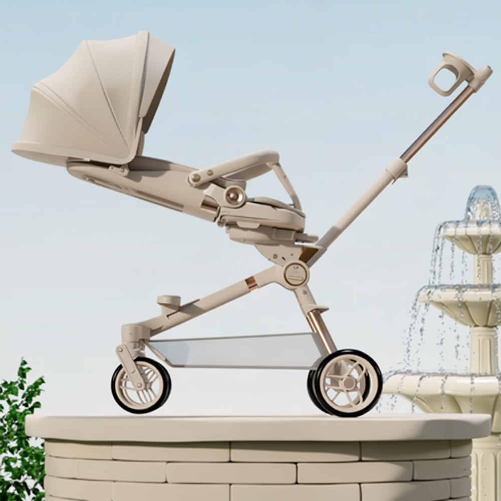 أحدث عربة أطفال بمقعد سيارة