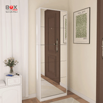 خزانة أحذية مع مرآة طولية