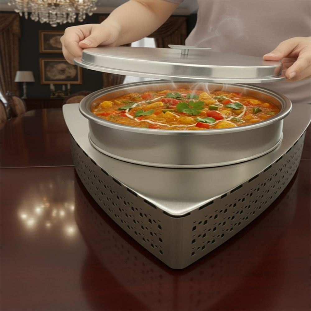 سخان طعام معدني بتصميم هندسي 3لتر