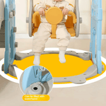 أرجوحة مع زحلاقية 3 في 1 للأطفال الصغار