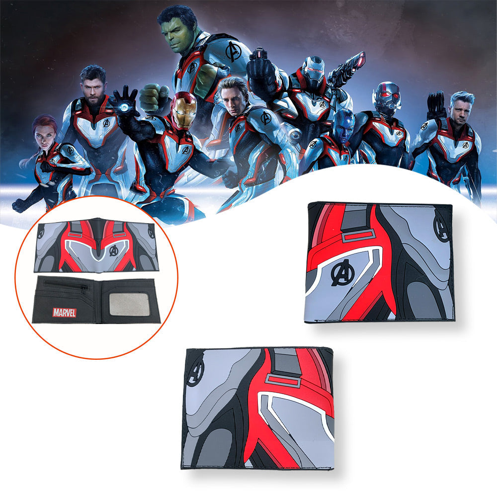 محفظة من جلد البولي يوريثان مطبوعة بطبعات أفنجرز يونيفورم 13