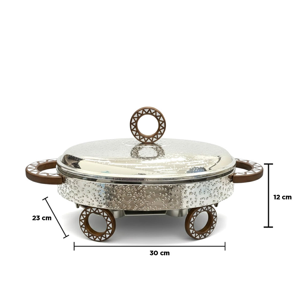 سخان طعام مع غطاء  2.5 لتر