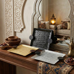 صينية تقديم مربعة-وسط