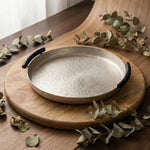 صينية تقديم دائرية وسط